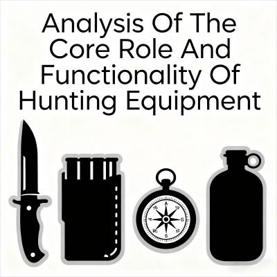 Medību aprīkojuma galvenās lomas un funkcionalitātes analīze